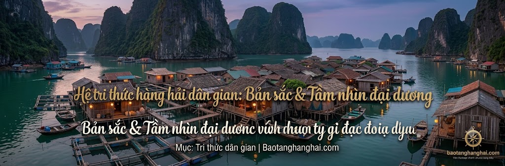 Đọc gió, xem mây và nhận diện luồng nước: Hệ tri thức hàng hải bản địa của ngư dân Việt Nam trước kỷ nguyên định vị số